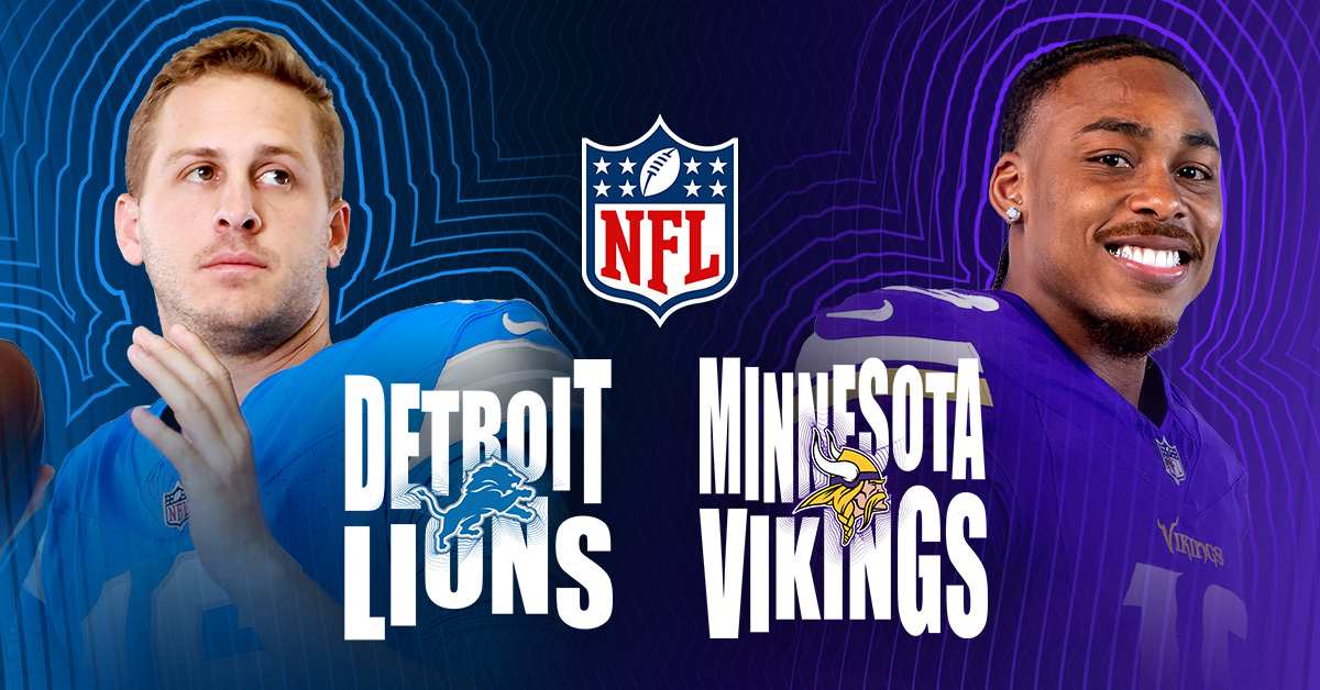 NFL Lions vs Vikings